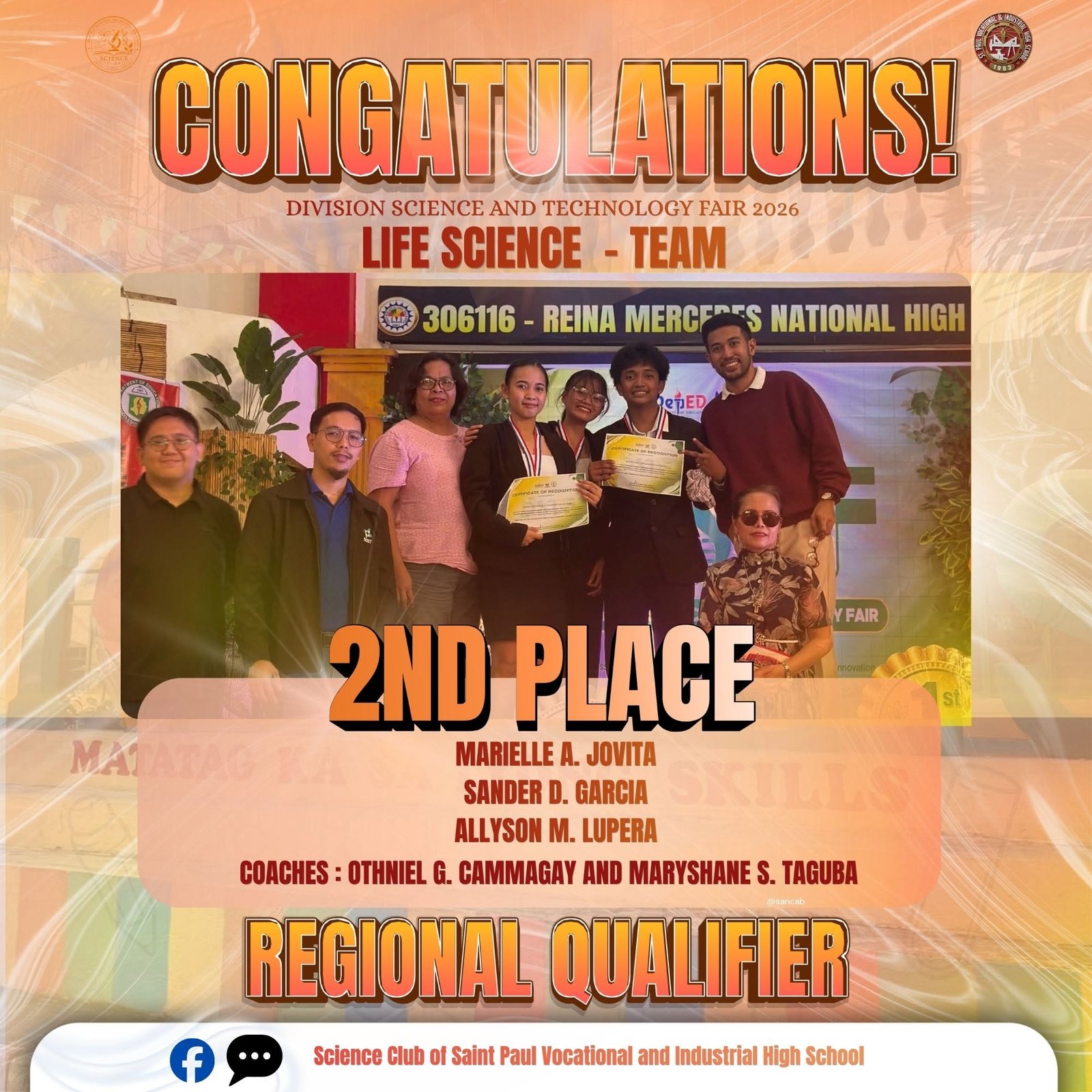 Life Science Regional Qualifier