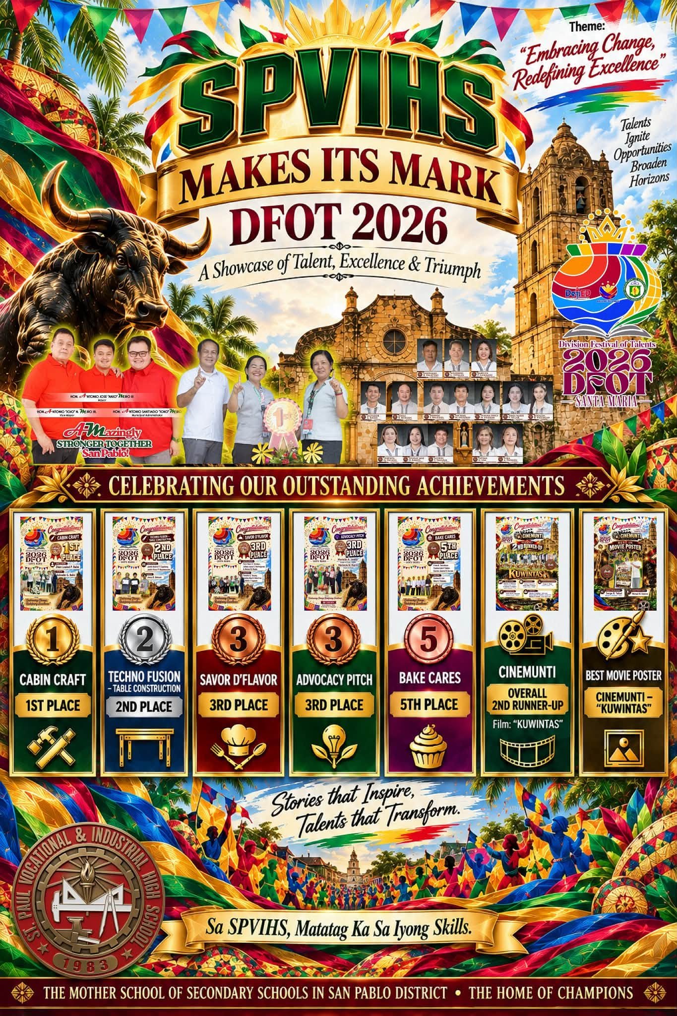 SPVIHS Festival of Talents Achievements